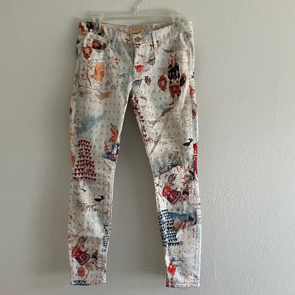 Mother Printed Jeans